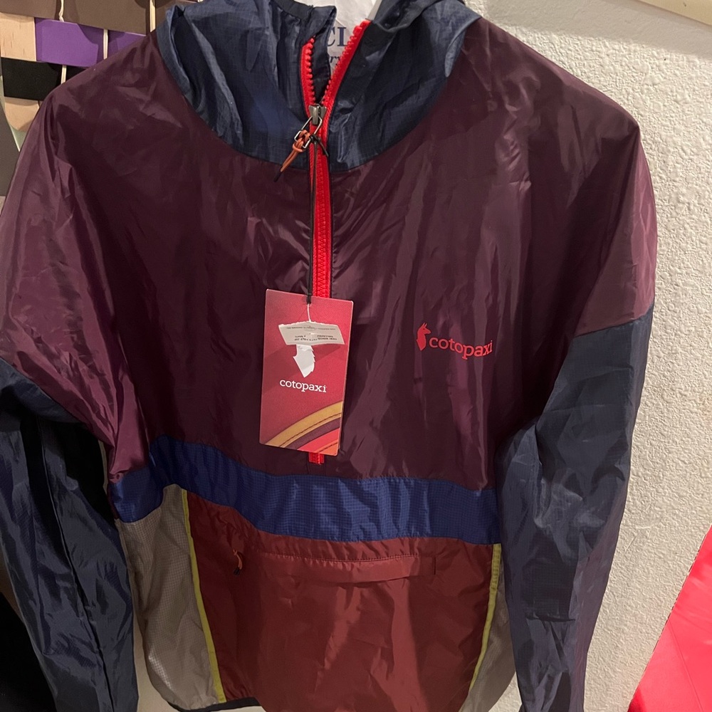 Cotopaxi teca half zip windbreaker high winds